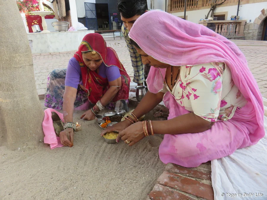 pooja to goddess who protects us against fevers and skin ailments